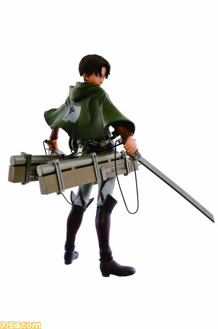“一番くじ 進撃の巨人~くじ奪還作戦~”4月上旬より販売開始、リヴァイ、エレン、ミカサのフィギュアなど全賞品情報を公開_01