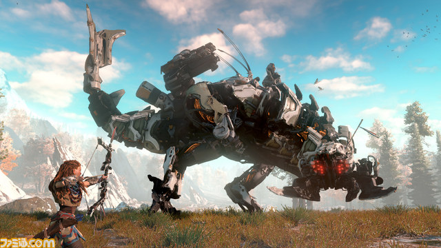 『Horizon Zero Dawn』腕利きハンターAloyが、知恵と身のこなしを使って機械と戦う――最新スクリーンショットを公開【E3 2015】_01