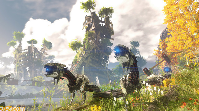 『Horizon Zero Dawn』腕利きハンターAloyが、知恵と身のこなしを使って機械と戦う――最新スクリーンショットを公開【E3 2015】_08