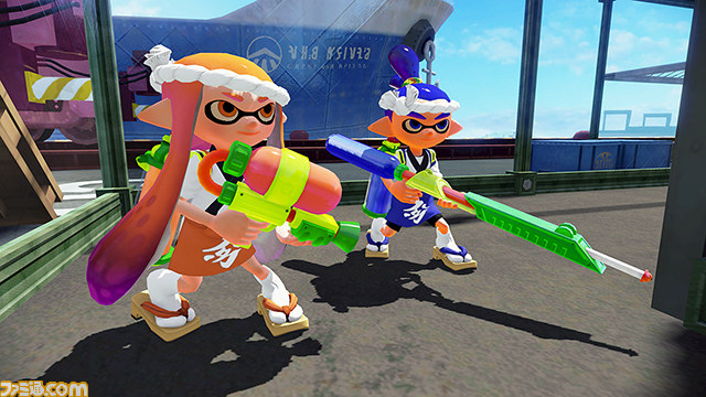【先出し週刊ファミ通】『Splatoon(スプラトゥーン)』8月6日の大型アップデートで、“イカファッションコンテスト”最優秀作品“寿司屋のタイショウ風衣装”追加!(2015年8月6日発売号)_01