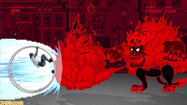 高橋名人がスゴ技アスリートに変身!? 8bitゲームの世界に入り込むスペシャルムービーの“高橋名人バージョン”が公開【動画あり】_04