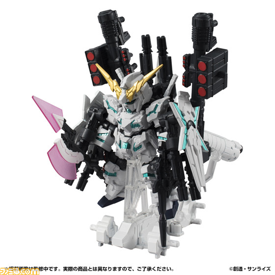 “武装”がテーマの『ガンダム』ガシャポン新シリーズより“フルアーマー・ユニコーン”が豪華装備で登場_05