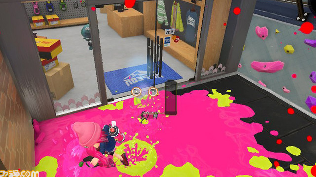 寿司屋にスポーツ用品店!? 『スプラトゥーン2』先行試射会の2ステージの見どころはココ!? “イカ4コマ”でおなじみ高橋きの先生の“きの散歩”リポート_07