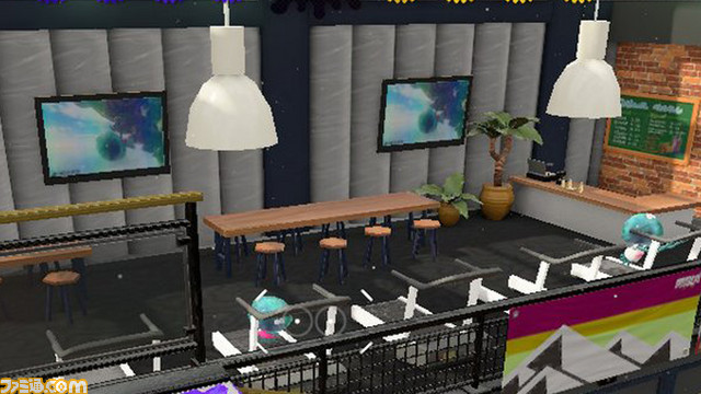 寿司屋にスポーツ用品店!? 『スプラトゥーン2』先行試射会の2ステージの見どころはココ!? “イカ4コマ”でおなじみ高橋きの先生の“きの散歩”リポート_06