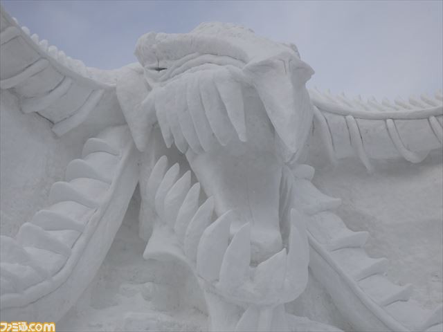 さっぽろ雪まつりに『ファイナルファンタジーXIV』の大雪像が出現!_02