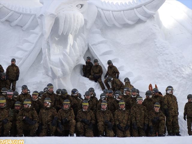 さっぽろ雪まつりに『ファイナルファンタジーXIV』の大雪像が出現!_12