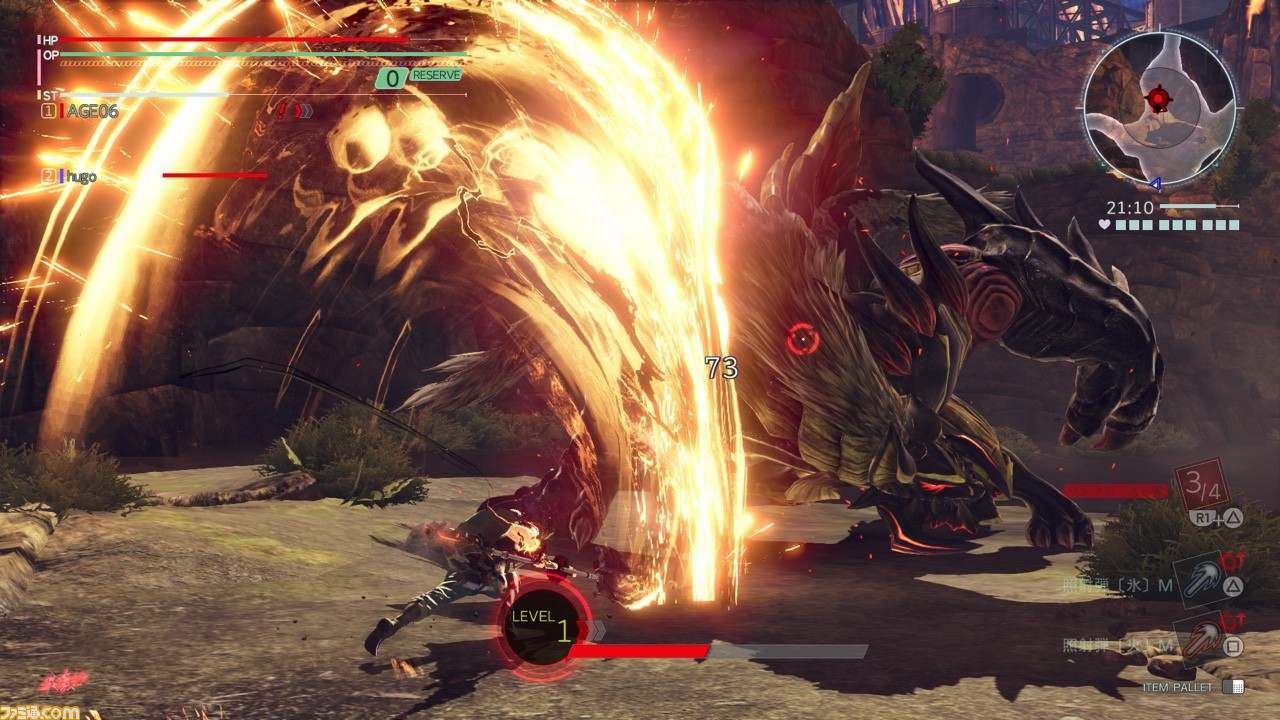 『GOD EATER 3』新キャラクター“クレア”と新アクション“ダイブ”、“バーストアーツ”など最新情報を紹介_15
