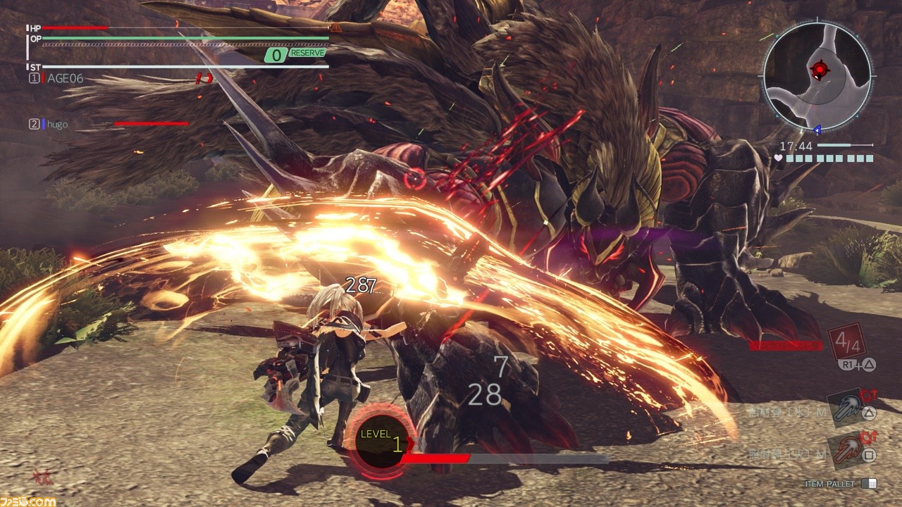『GOD EATER 3』新キャラクター“クレア”と新アクション“ダイブ”、“バーストアーツ”など最新情報を紹介_13