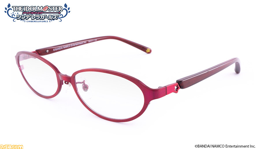 『アイマス シンデレラガールズ』“荒木 比奈”、“城ヶ崎 莉嘉”モデルのコラボメガネが発売。“ガラスの靴”をイメージしたケースが付属!_06