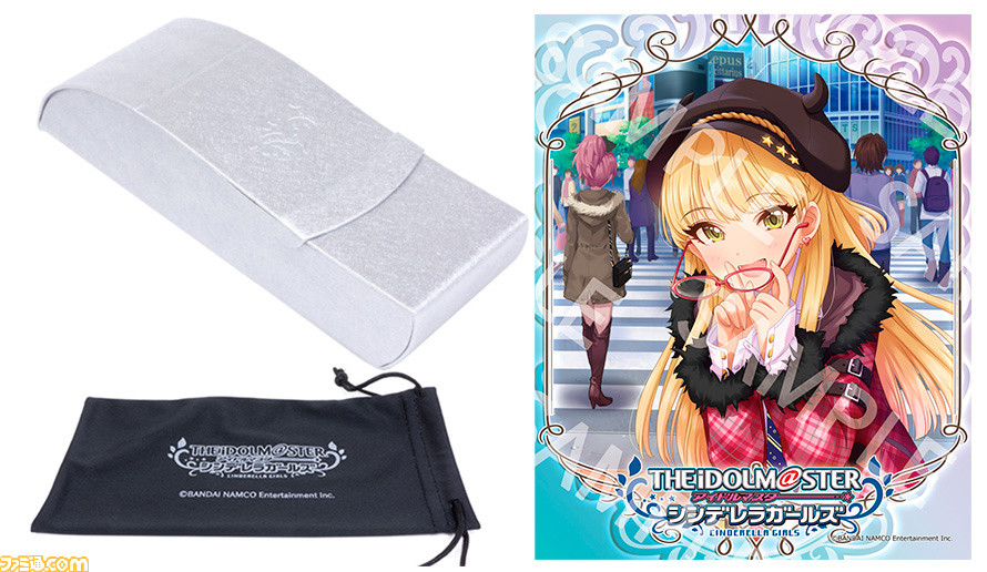 『アイマス シンデレラガールズ』“荒木 比奈”、“城ヶ崎 莉嘉”モデルのコラボメガネが発売。“ガラスの靴”をイメージしたケースが付属!_09