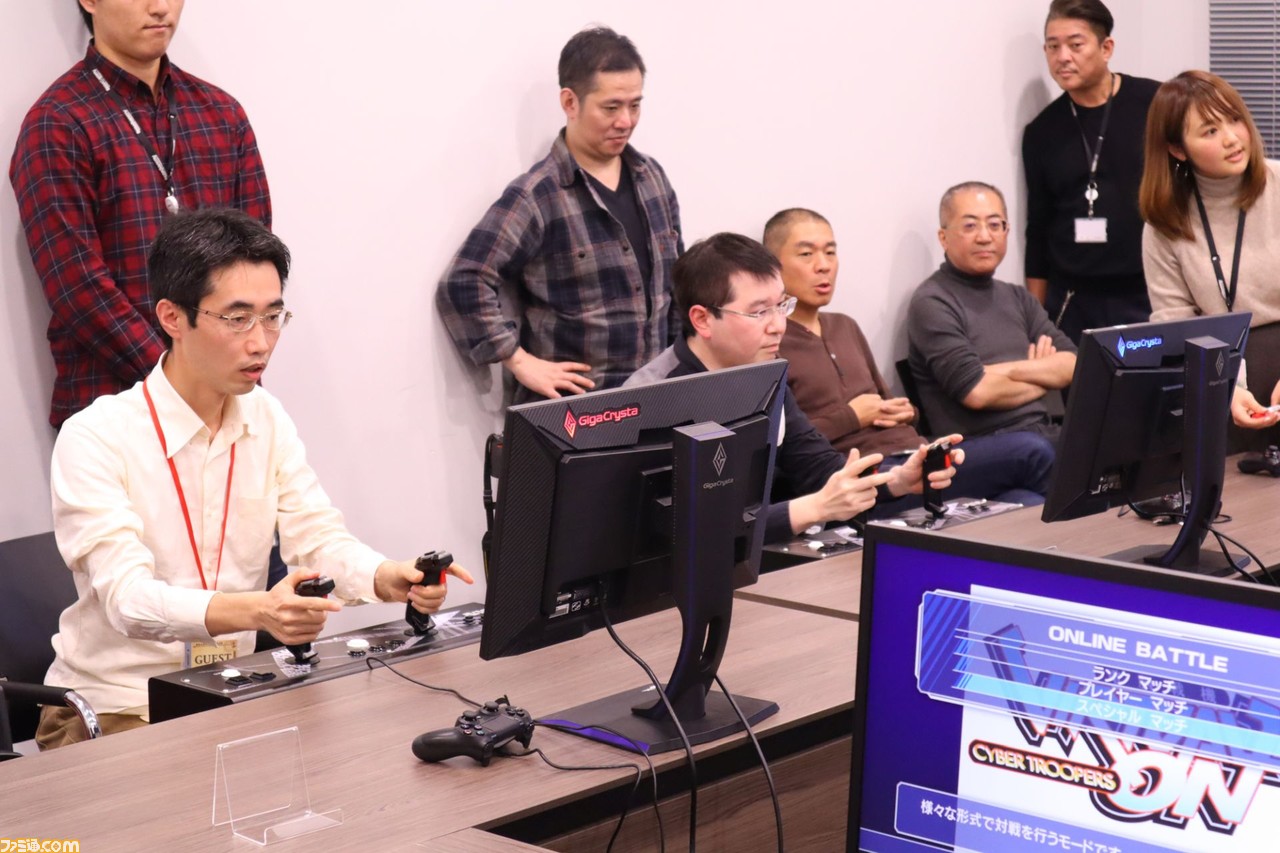 『バーチャロン マスターピース』メディア対抗戦が開催。ファミ通チームもけっこうがんばった!_04