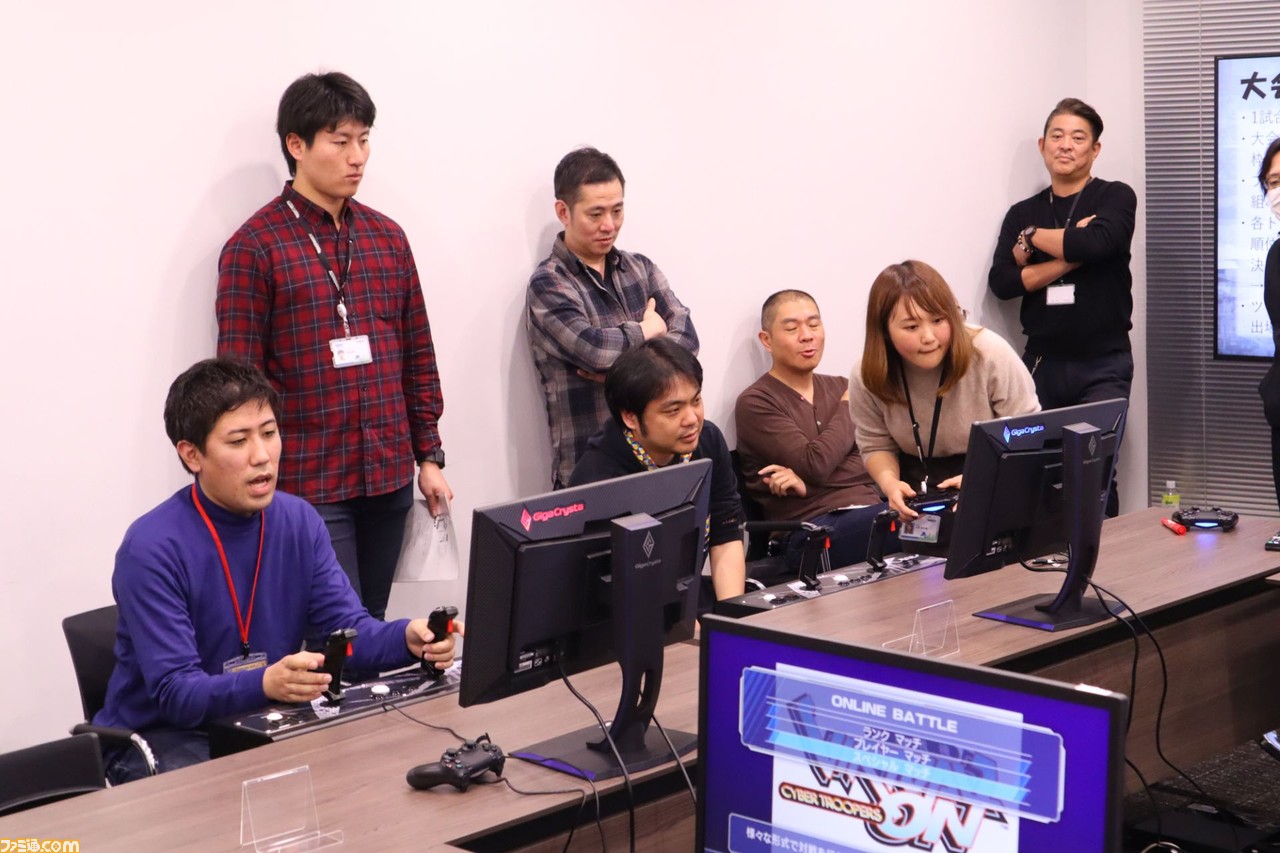 『バーチャロン マスターピース』メディア対抗戦が開催。ファミ通チームもけっこうがんばった!_05