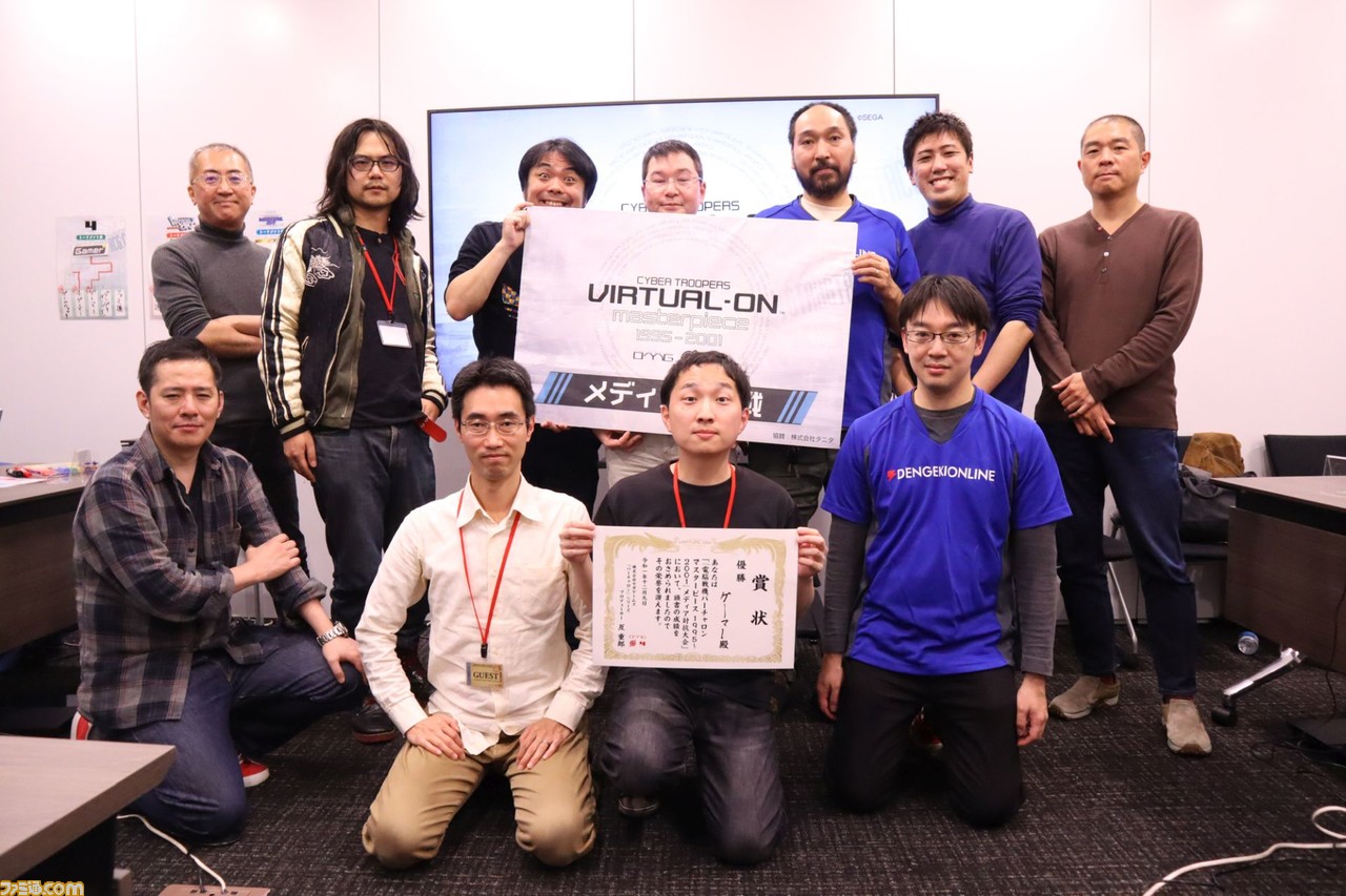 『バーチャロン マスターピース』メディア対抗戦が開催。ファミ通チームもけっこうがんばった!_07
