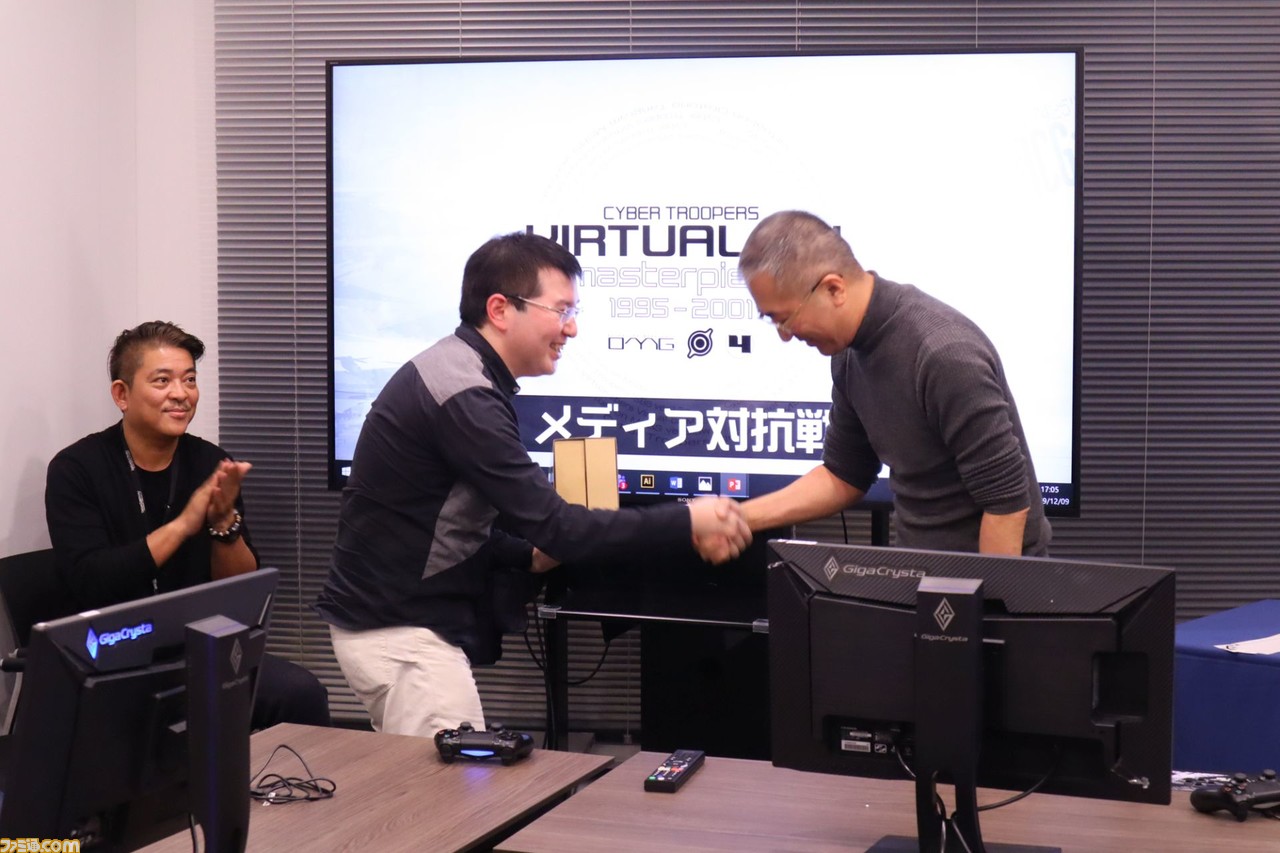 『バーチャロン マスターピース』メディア対抗戦が開催。ファミ通チームもけっこうがんばった!_06