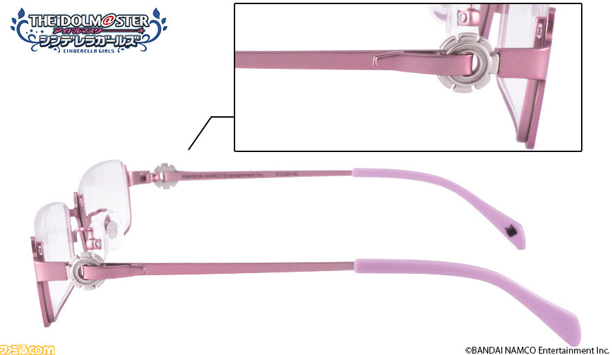 『アイマス シンデレラガールズ』“池袋晶葉”、“白坂小梅”モデルのコラボメガネが7th LIVEにて先行発売決定!_06