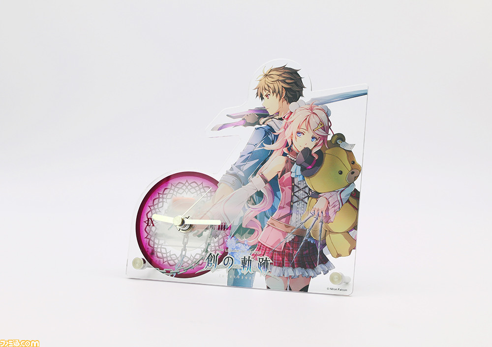 『英雄伝説 創の軌跡・軌跡』シリーズ新作グッズが発売決定。ACアダプターやアクリル卓上時計など多数のアイテムがラインアップ