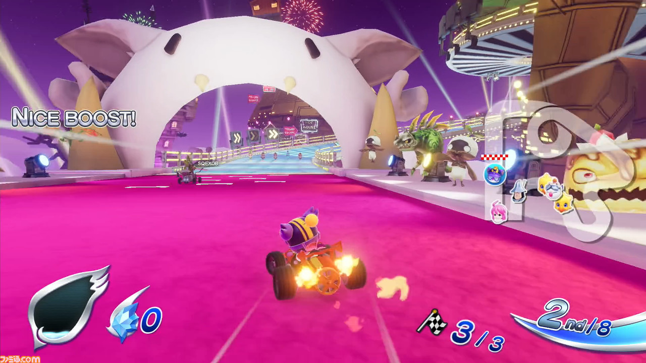 『チョコボGP』プレイリポート。魔石やアビリティの使用で最後まで気が抜けないドキドキのレース展開が熱い!