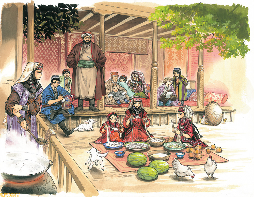 『乙嫁語り』の原画展“大乙嫁語り展”が2月23日より開催。森薫氏による100点以上の原画が展示