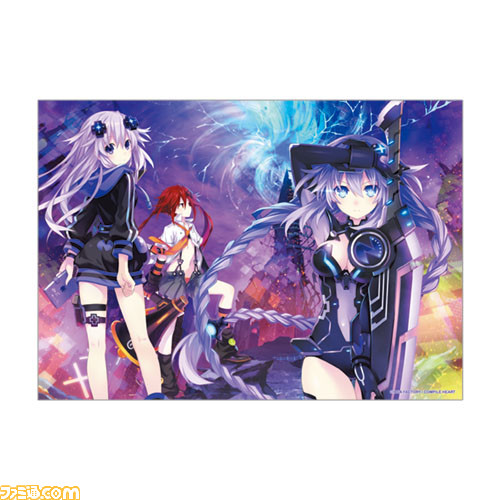『超次元ゲイム ネプテューヌ』のオンラインくじがくじ引き堂に登場。華やかな衣装を身にまとった四女神たちやアクリルプレートなどがラインアップ