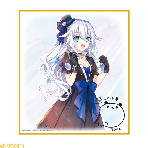 『超次元ゲイム ネプテューヌ』のオンラインくじがくじ引き堂に登場。華やかな衣装を身にまとった四女神たちやアクリルプレートなどがラインアップ