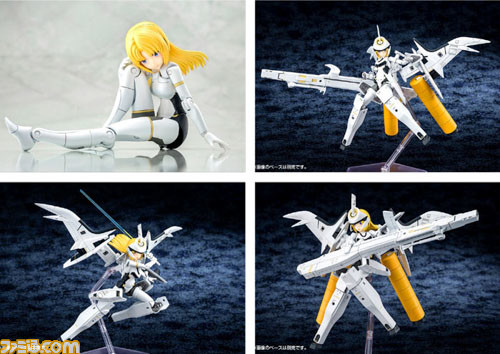 『武装神姫』島田フミカネがデザインした“天使型アーンヴァル”がメガミデバイス仕様でプラモデル化。アクリルフィギュアとプラモデルのセットも販売