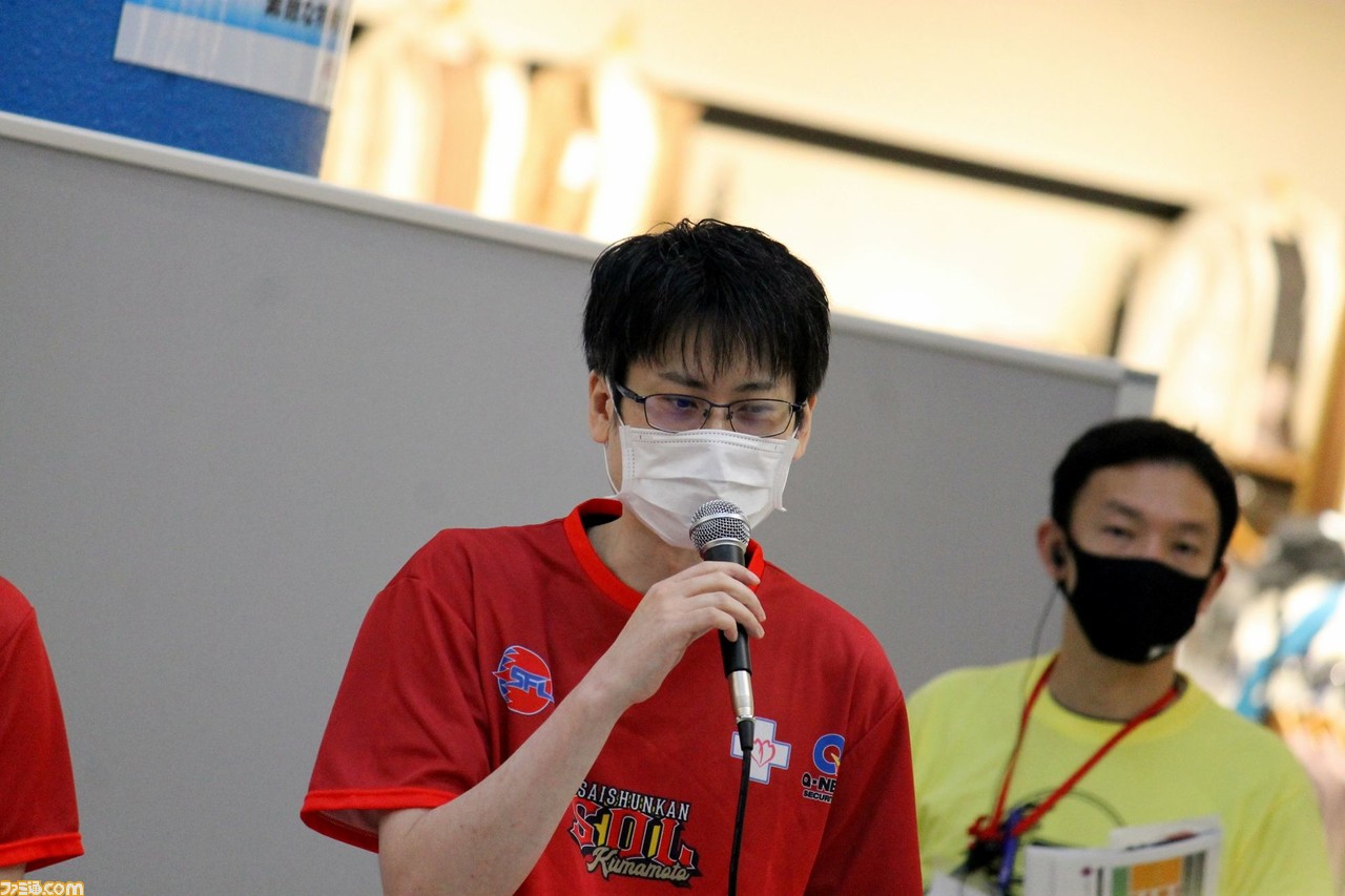 『スト5』SFLファン交流キャラバン in 熊本リポート。ネモ選手率いるSaishunkan Sol 熊本が、地元ファンと交流。松本Pへのプチインタビューもお届け