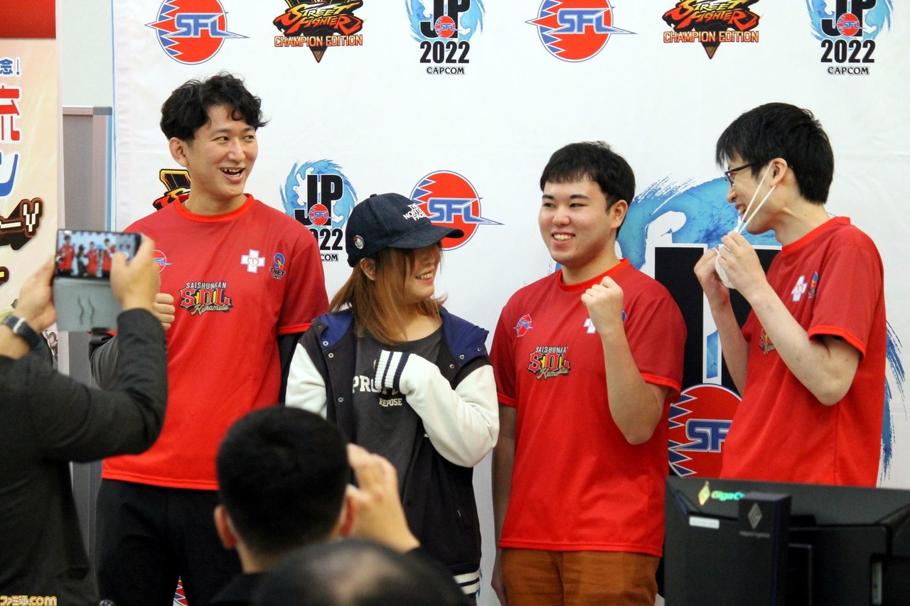 『スト5』SFLファン交流キャラバン in 熊本リポート。ネモ選手率いるSaishunkan Sol 熊本が、地元ファンと交流。松本Pへのプチインタビューもお届け