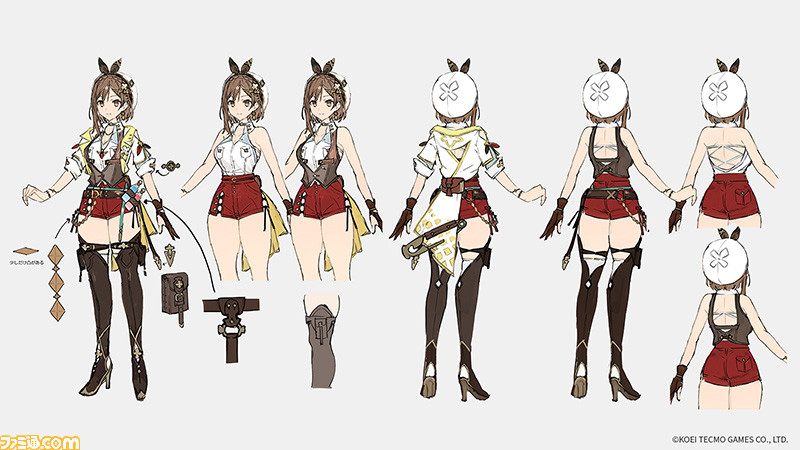 『ライザのアトリエ3』ライザやクラウディアたちの設定資料が公開。イラストやコスプレを募集するファンアートコンテスト“アトリ絵”も開催