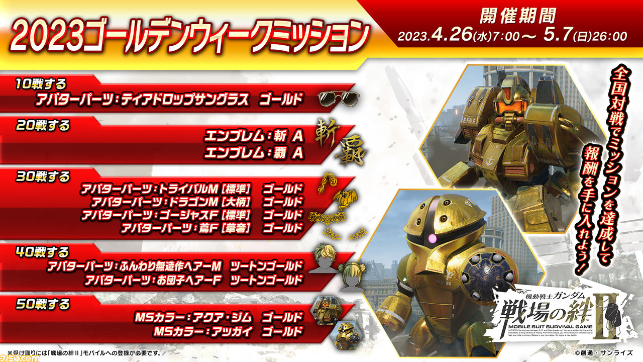 AC『機動戦士ガンダム 戦場の絆II』ヒルドルブや陸戦強襲型ガンタンクが追加されるアップデートが実施