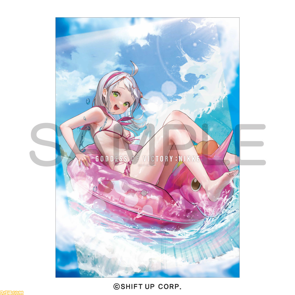 【NIKKE】水着メアリーの女神のような美しさがポスターに! 夏イベの水着ニケを含む新作グッズが発売