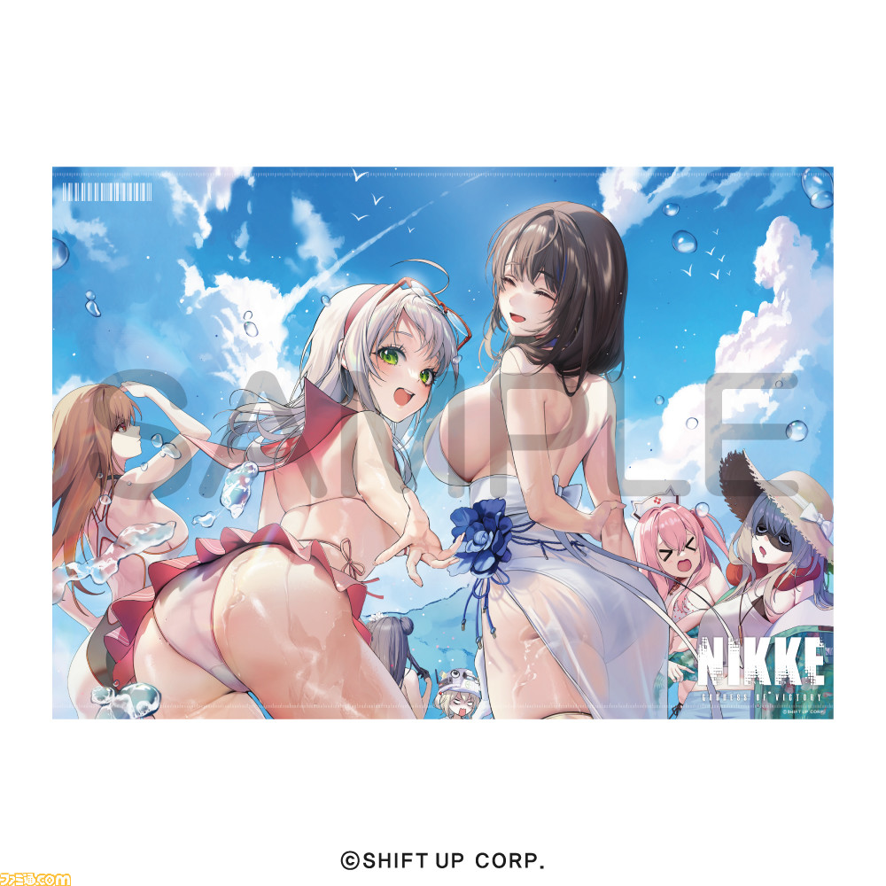 【NIKKE】水着メアリーの女神のような美しさがポスターに! 夏イベの水着ニケを含む新作グッズが発売