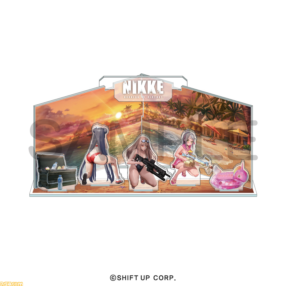 【NIKKE】水着メアリーの女神のような美しさがポスターに! 夏イベの水着ニケを含む新作グッズが発売