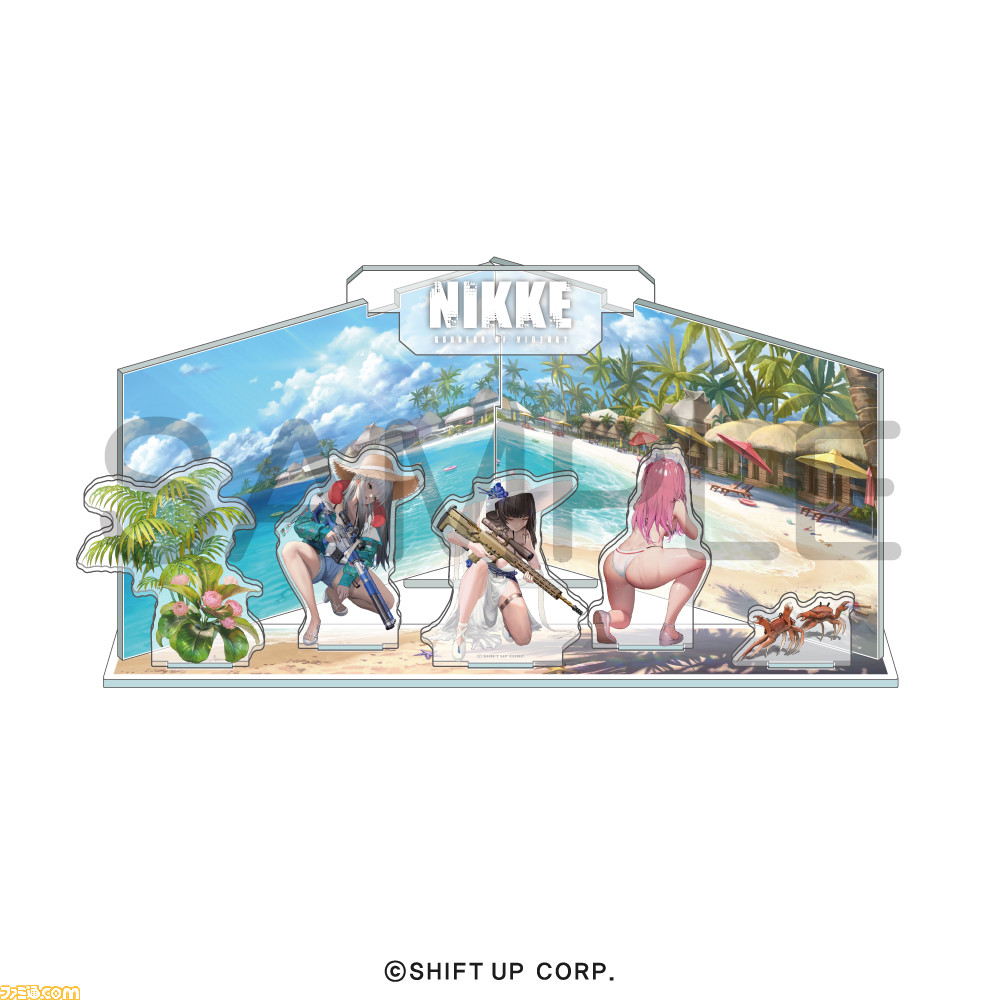 【NIKKE】水着メアリーの女神のような美しさがポスターに! 夏イベの水着ニケを含む新作グッズが発売