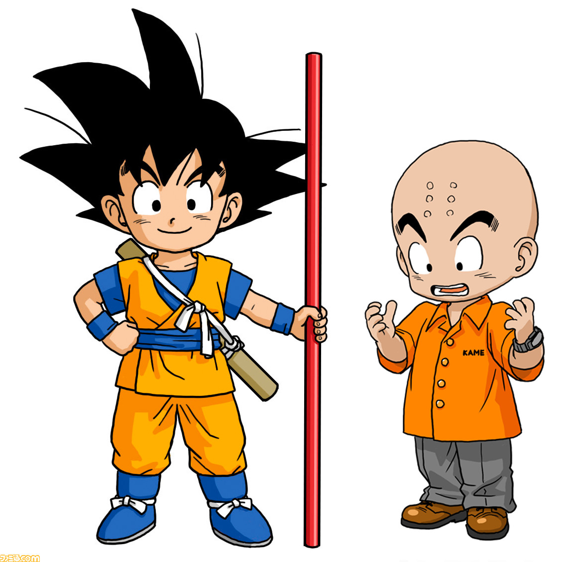 アニメ『ドラゴンボールDAIMA』鳥山明氏描き下ろしの悟空やクリリン、18号らが解禁。小さくなった悟空が如意棒を使って戦う新PVも公開