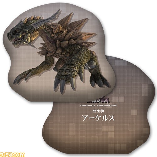 『地球防衛軍6』オンラインくじが3月7日17時より発売。侵略軍のクッションやアクスタ、缶バッジが登場。10連セット購入でEDF隊員のボイスラバストも付属