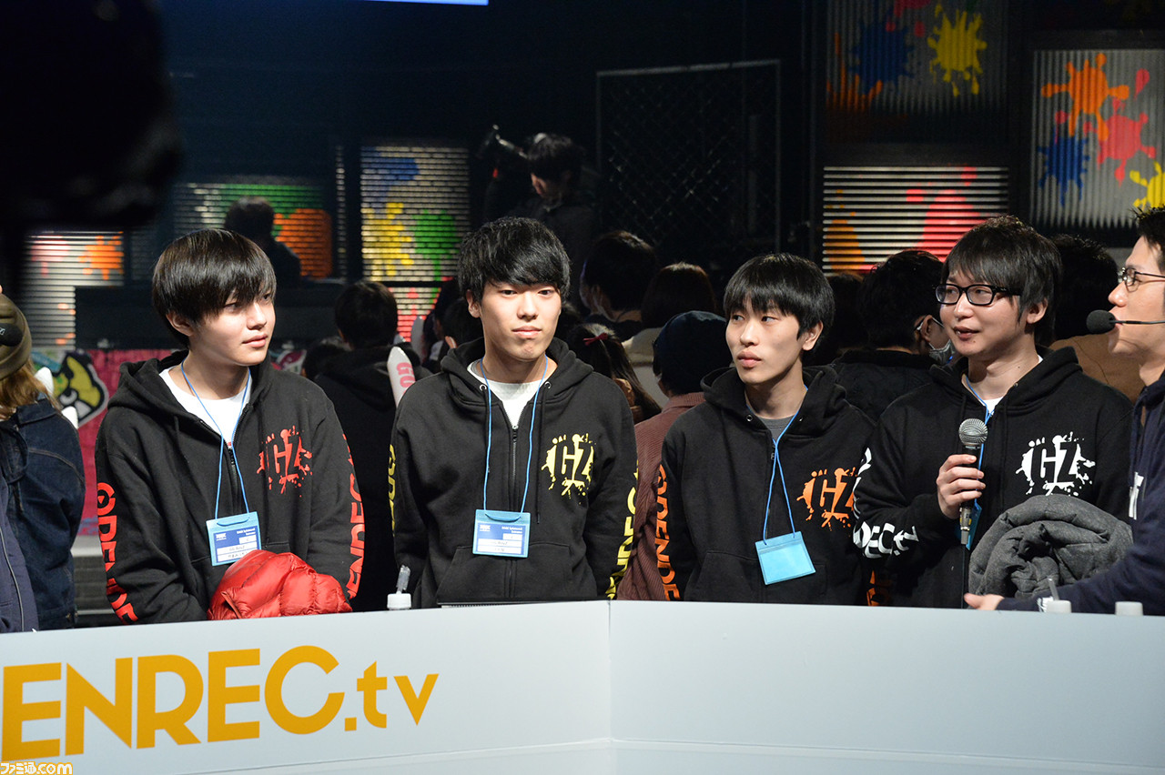 RAGE『スプラトゥーン2』大会、初代王者はTASO! 速報リポート&優勝直後のTASOの4選手に直撃インタビュー!_02