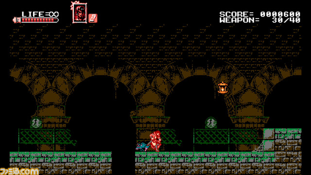 『Bloodstained: Curse of the Moon』が5月24日に発売決定、五十嵐孝司氏がKickStarterで開発を約束した8Bitの2Dアクションがついに_43