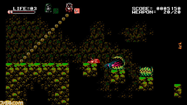 『Bloodstained: Curse of the Moon』が5月24日に発売決定、五十嵐孝司氏がKickStarterで開発を約束した8Bitの2Dアクションがついに_33