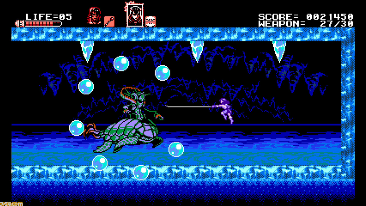 『Bloodstained: Curse of the Moon』が5月24日に発売決定、五十嵐孝司氏がKickStarterで開発を約束した8Bitの2Dアクションがついに_08