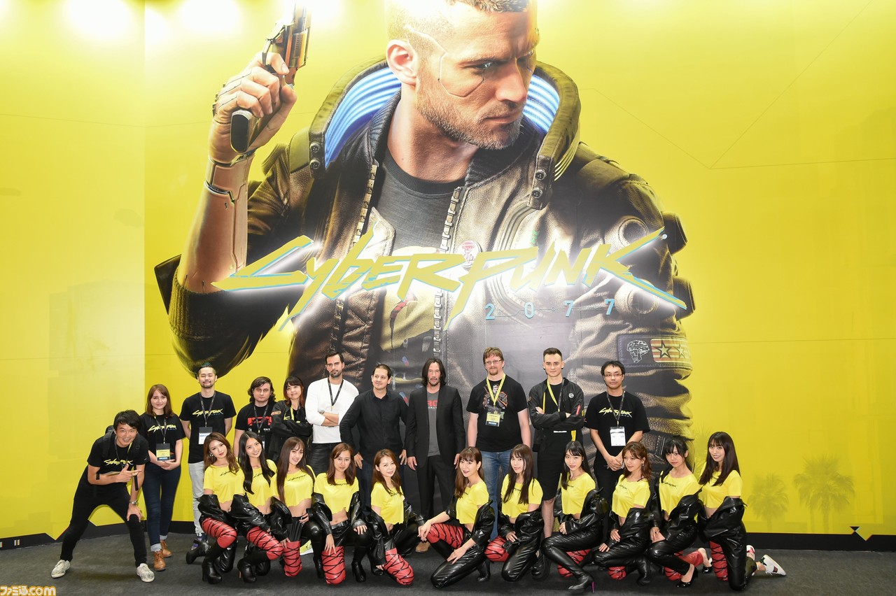 TGS会場を訪れたキアヌ・リーブスに訊く『サイバーパンク2077』。ジョニー・シルヴァーハンドは「破天荒でロック」【TGS2019】_03