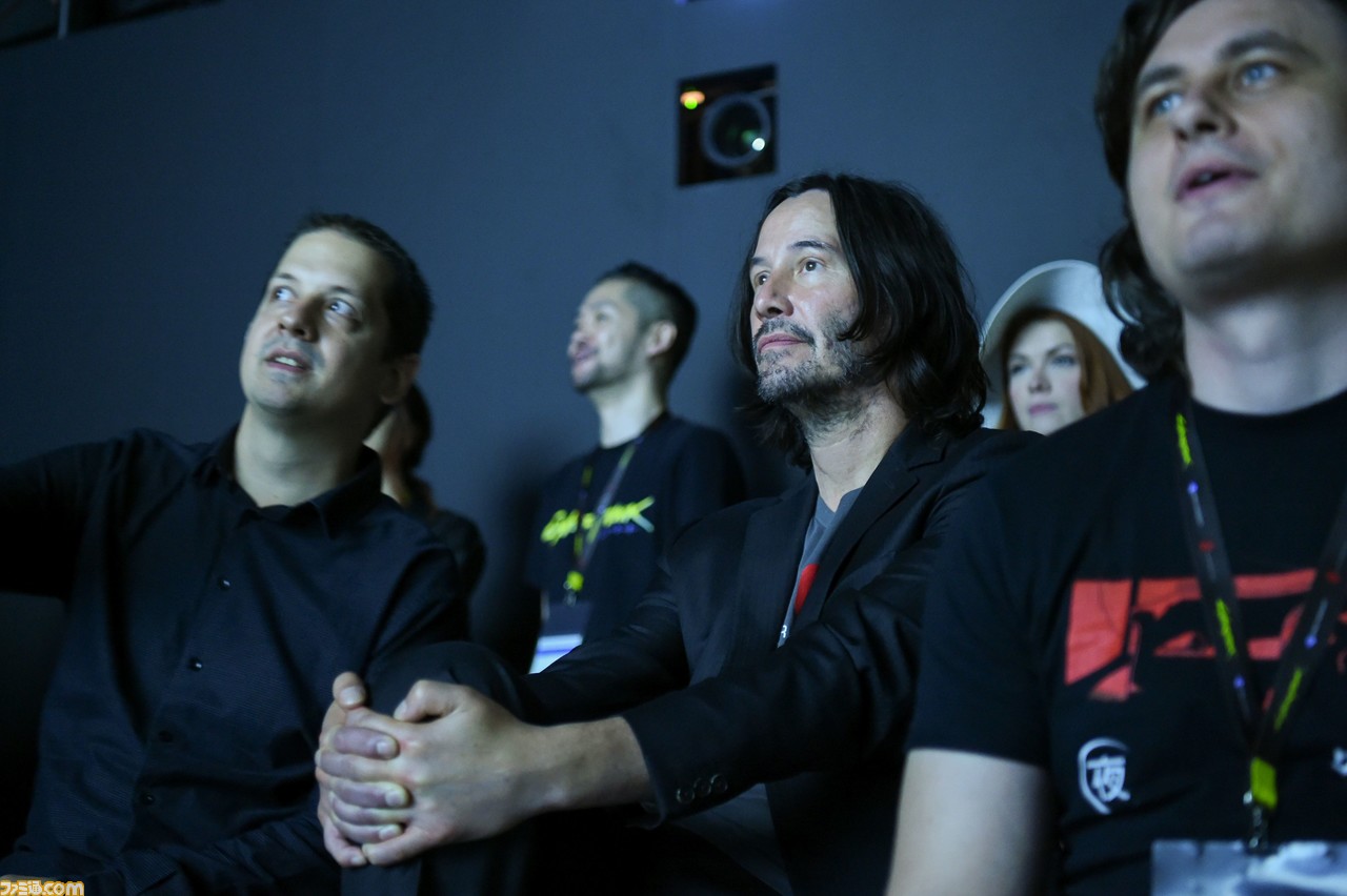 TGS会場を訪れたキアヌ・リーブスに訊く『サイバーパンク2077』。ジョニー・シルヴァーハンドは「破天荒でロック」【TGS2019】_04