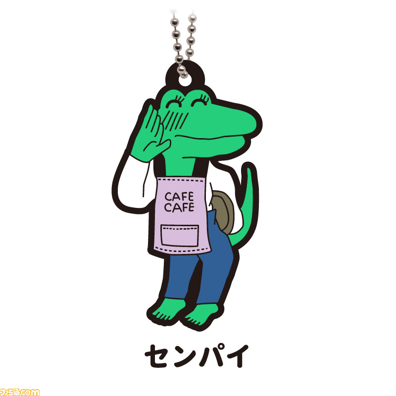 『100日後に死ぬワニ』ガチャガチャが発売! 描き下ろしイラストを含む全7種のラバーストラップ_06