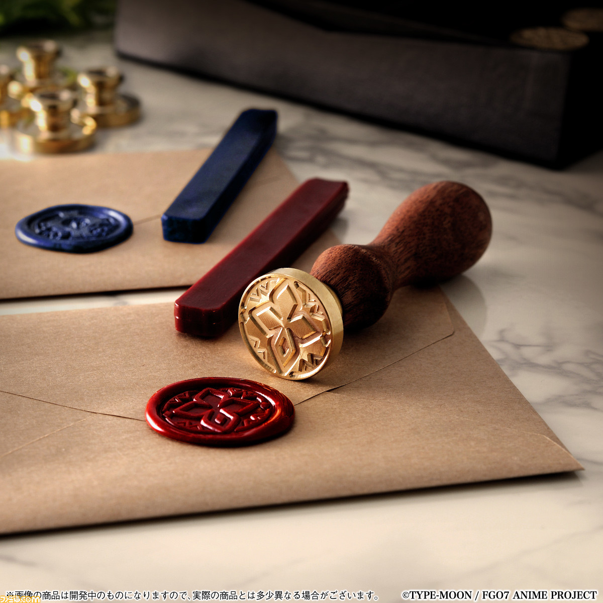 【FGOバビロニア】ギルガメッシュやイシュタルたち全5キャラをイメージした“シーリングワックスセット”が発売決定!_03