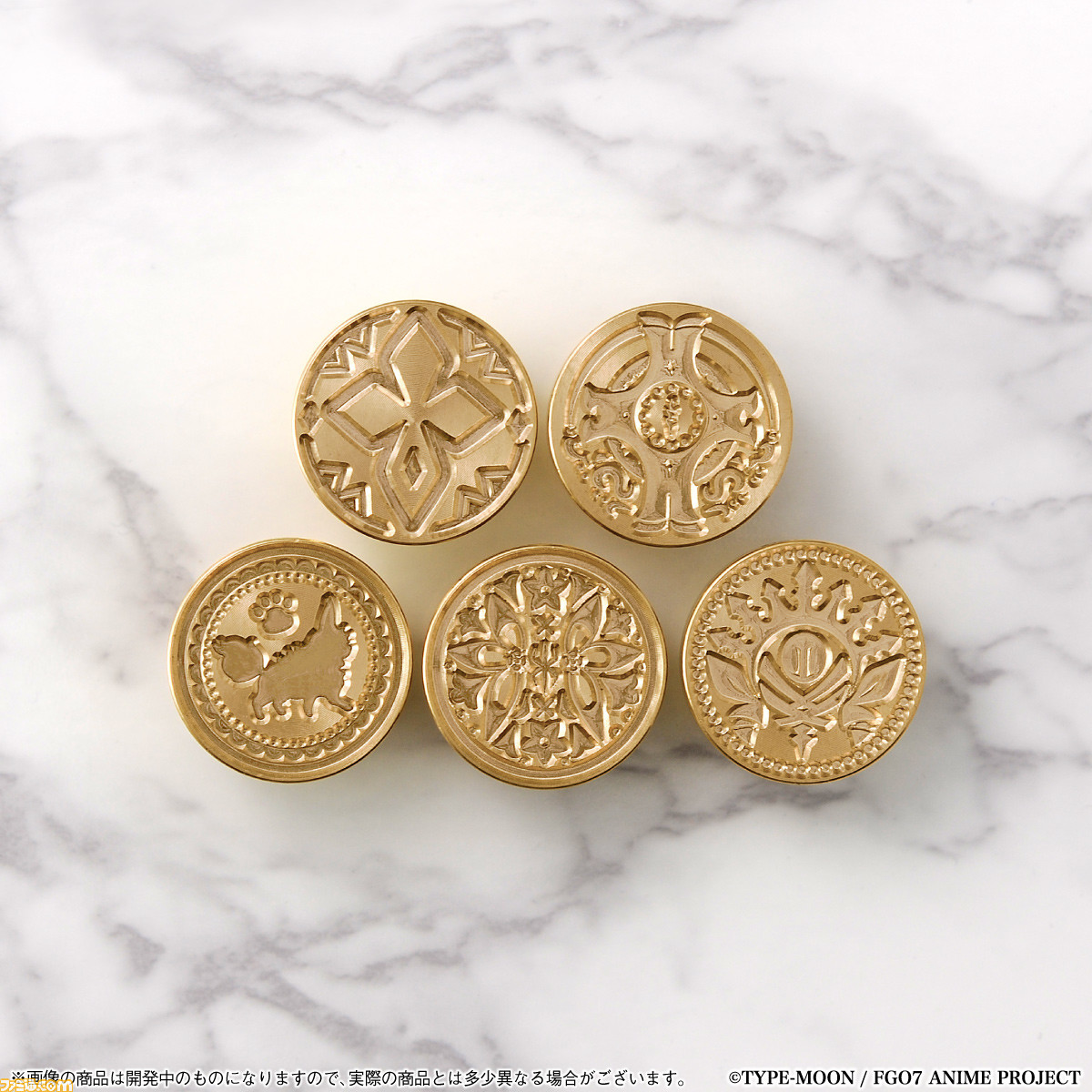 【FGOバビロニア】ギルガメッシュやイシュタルたち全5キャラをイメージした“シーリングワックスセット”が発売決定!_05
