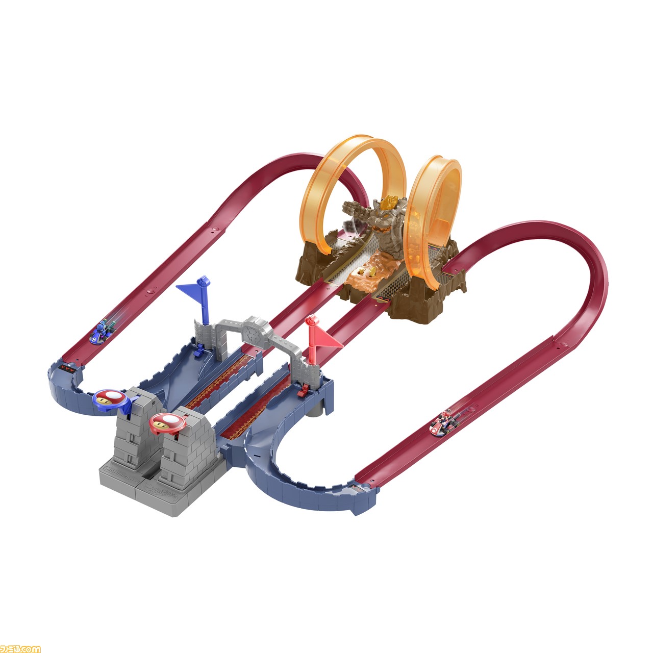 『マリオカート』クッパ城を再現した“ホットウィール マリオカート クッパ城からの脱出!”が発売決定_04