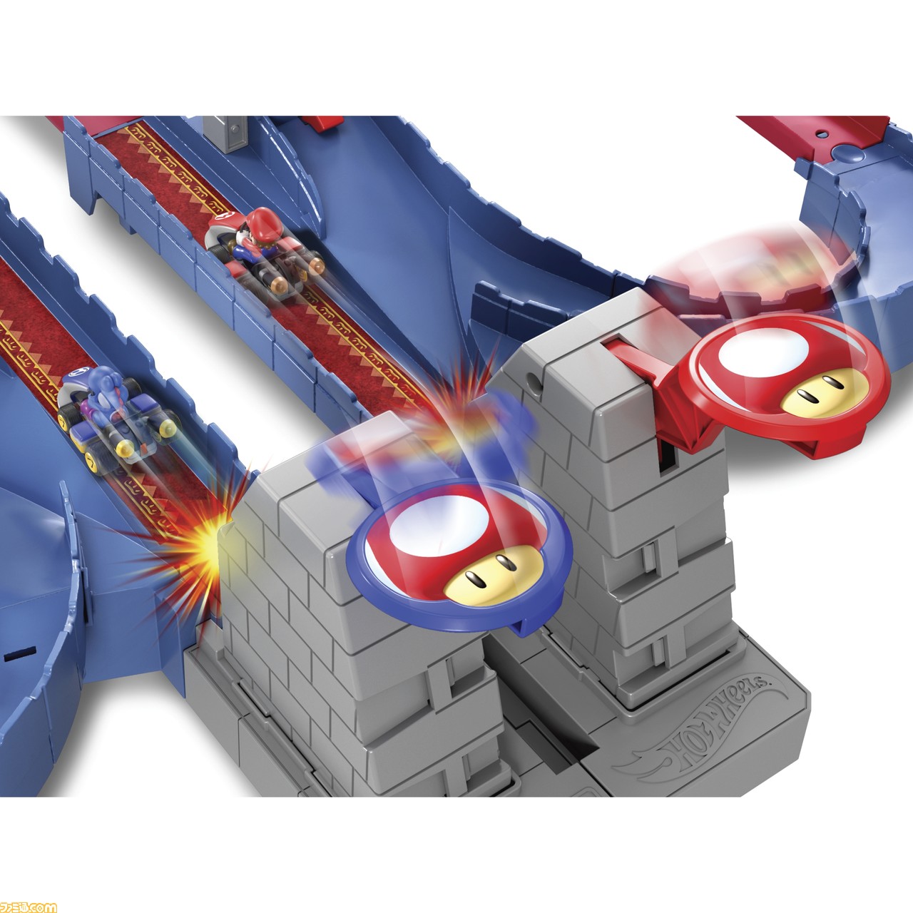 『マリオカート』クッパ城を再現した“ホットウィール マリオカート クッパ城からの脱出!”が発売決定_05