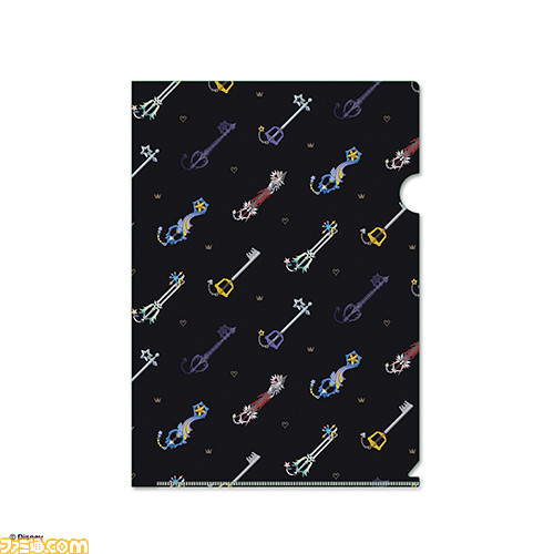 09_KH_総柄クリアファイル_キーブレードC表