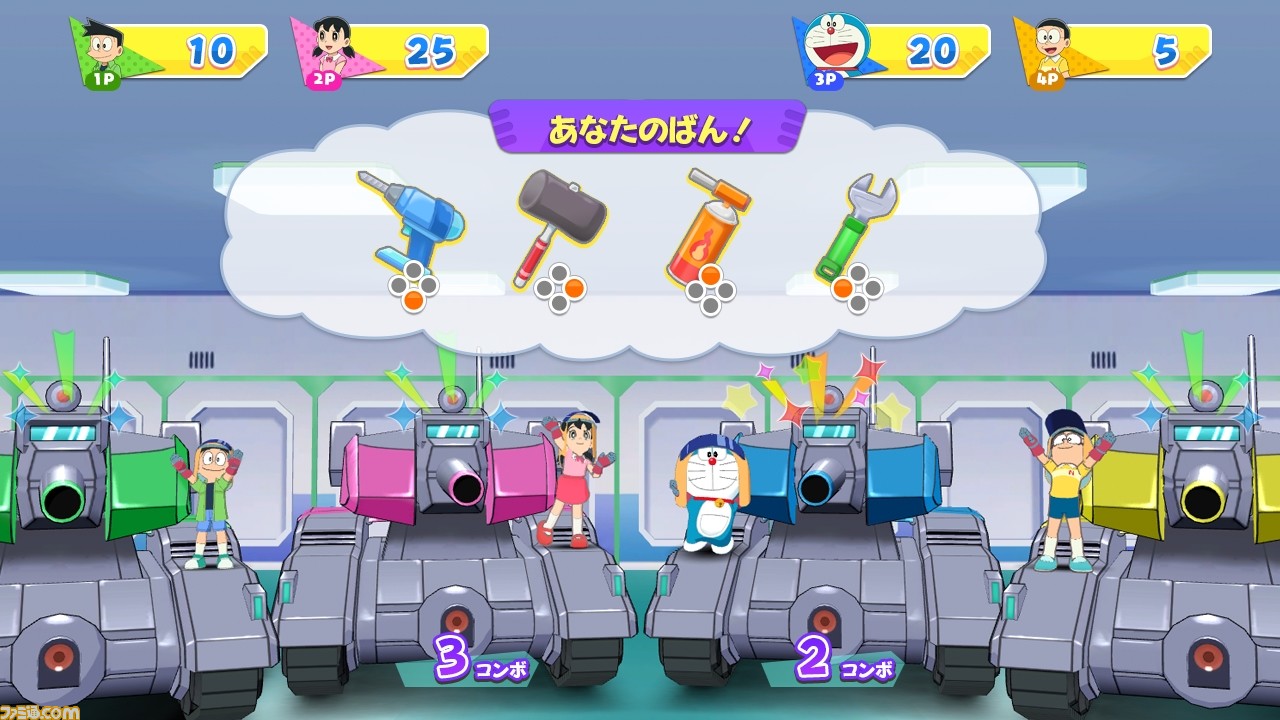 『ゲーム ドラえもん のび太の宇宙小戦争 2021』2021年3月5日発売決定。レースやシューティングなど多数のミニゲームで遊べるパーティーゲーム