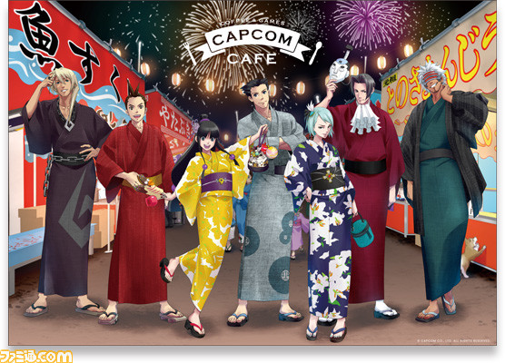 カプコンカフェ『逆転裁判』コラボが5月21日より開催。成歩堂龍一のパーカーがモチーフのキーマカレーなどコラボメニューが一挙公開