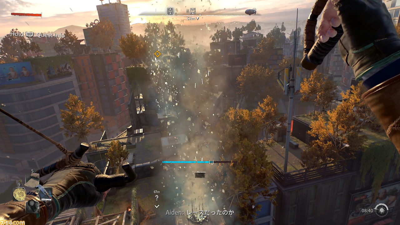 『ダイイングライト2 ステイ ヒューマン』プレイレビュー。ゾンビひしめく街を飛び回れ!“自由さ”と“不自由さ”が見事に調和した爽快感バツグンのオープンワールドゲーム